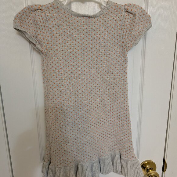 Gymboree pumpkin gray sweater dress - Picture 4 of 6